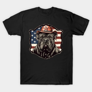 Patriotic Mastiff T-Shirt